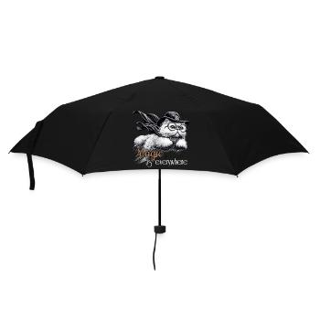 Magic Persian White Persian Cat Gift - Umbrella (small) - black - Front