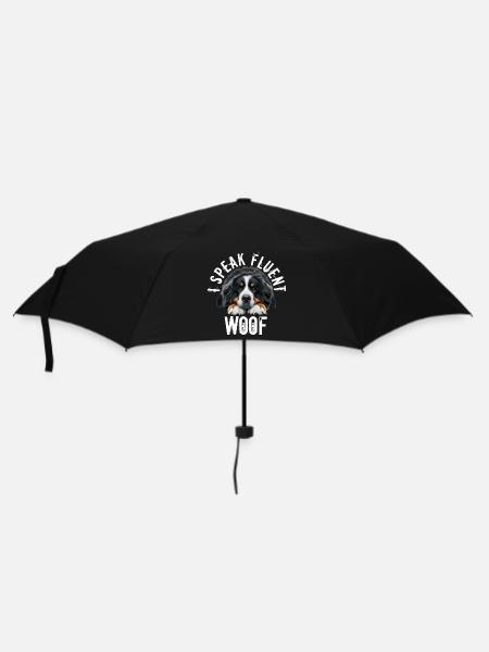 Berner Sennenhund - Regenschirm (klein) - Schwarz