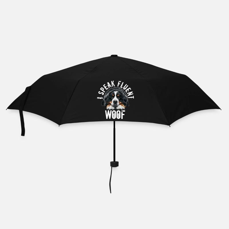 Berner Sennenhund - Regenschirm (klein) - Schwarz