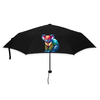 Koala - Parapluie standard - noir - Devant