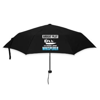 Bateau gonflable Fanboat Bateau hydroglisseur Bateau des marais - Parapluie standard - noir - Devant