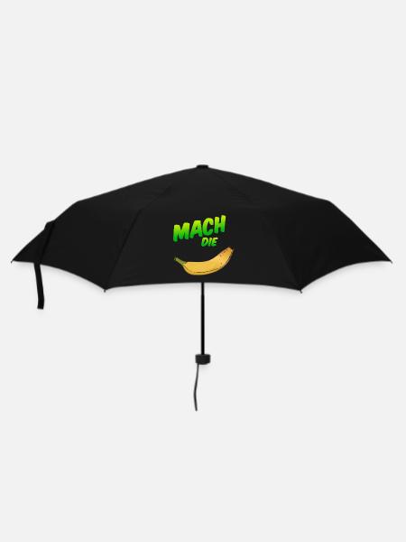 Make the banana - Umbrella (small) - black