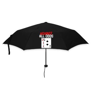 Poker Gambling Statement Casino Card Game Poker - Parapluie standard - noir - Devant