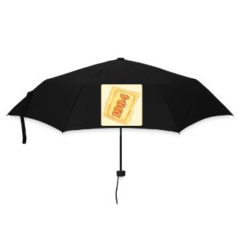 32. Geburtstag 1994 Ravioli-Teigtaschen - Regenschirm (klein) - Schwarz - Vorne