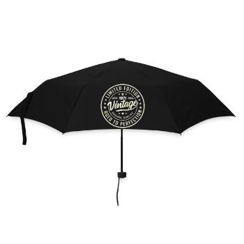 Vintage 1971 Cadeau 1971 Anniversaire Rétro 1971 - Parapluie standard - noir - Devant
