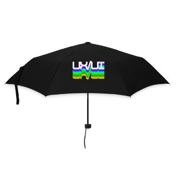 Développeur de code de script Informatique Développeur Web - Parapluie standard - noir - Devant