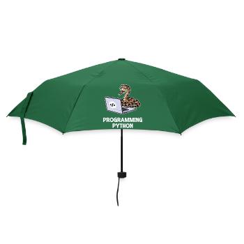 Programmeur de scripts, Développeur de débogage informatique - Parapluie standard - vert bouteille - Devant