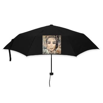 Strong - Regenschirm (klein) - Schwarz - Vorne