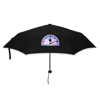 Gas Station Refueling Electric Energy Drive - Umbrella (small) - black - Front