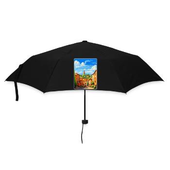 Aix En Provence France Vintage Travel Poster WPA - Umbrella (small) - black - Front