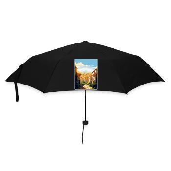 Grenade Espagne Affiche de voyage vintage WPA Souvenir - Parapluie standard - noir - Devant