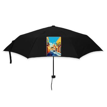 Jerez De La Frontera Espagne Affiche De Voyage Vintage - Parapluie standard - noir - Devant