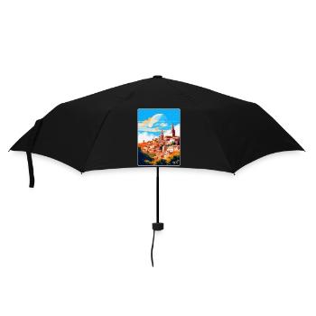 Toledo Spain Vintage Travel Poster WPA Souvenir - Umbrella (small) - black - Front