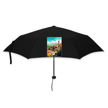 Granada Spain Vintage Travel Poster WPA Souvenir - Umbrella (small) - black - Front