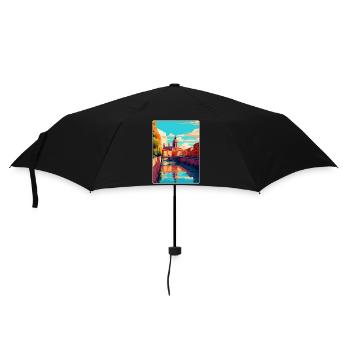 Toulouse France Affiche de voyage vintage Souvenir WPA - Parapluie standard - noir - Devant