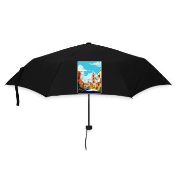 Cordoba Spain Vintage Travel Poster WPA Souvenir - Umbrella (small) - black - Front
