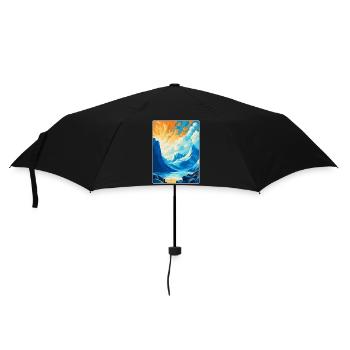 Bodo Norway Vintage Travel Poster WPA Art Souvenir - Umbrella (small) - black - Front