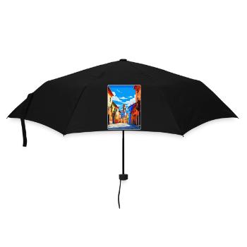 Oviedo Spain Vintage Travel Poster WPA Souvenir - Umbrella (small) - black - Front