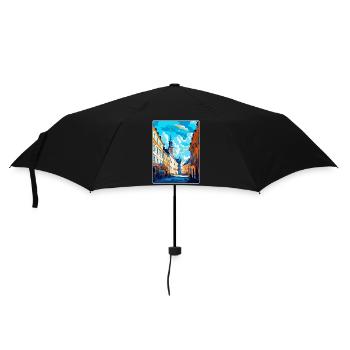 Lublin Pologne Affiche de voyage vintage WPA Souvenir - Parapluie standard - noir - Devant