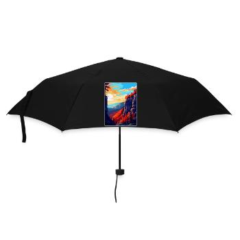 Bohemian Switzerland National Park Czech Republic - Umbrella (small) - black - Front
