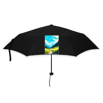 Rauris Autriche Affiche de voyage vintage Souvenir WPA - Parapluie standard - noir - Devant