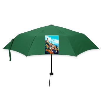 Grasse Frankreich Vintage Reiseposter WPA Souvenir - Regenschirm (klein) - Flaschengrün - Vorne