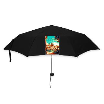 Cordoba Spain Vintage Travel Poster WPA Souvenir - Umbrella (small) - black - Front