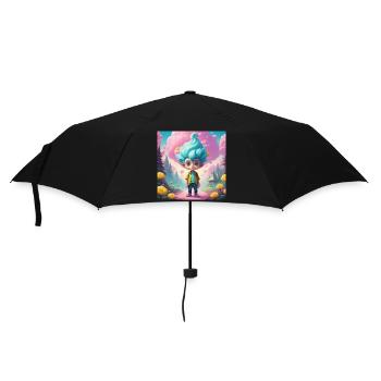 Goblin in the Fairytale Forest - Umbrella (small) - black - Front