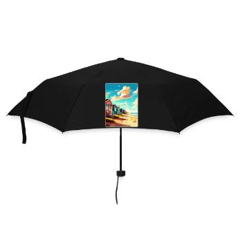 Southwold Angleterre Royaume-Uni Affiche de voyage Souvenir WPA - Parapluie standard - noir - Devant