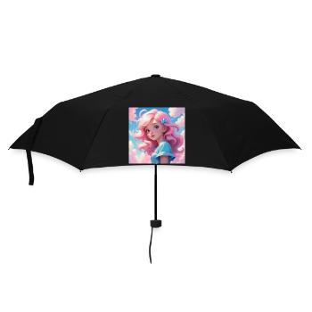 Girl - Umbrella (small) - black - Front