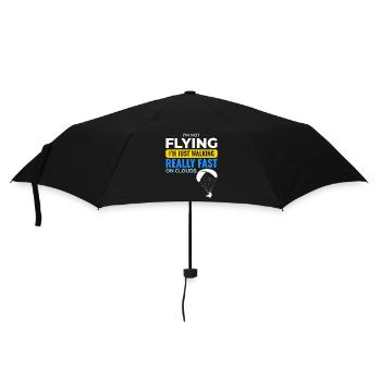 Paramotor Pilot Paramotoring Powered Paraglider - Umbrella (small) - black - Front