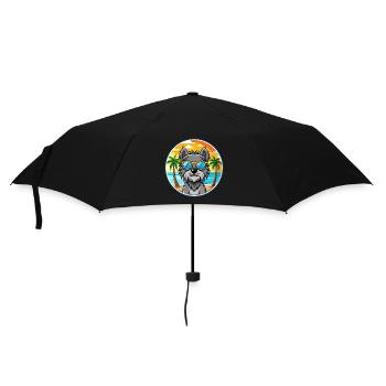Lunettes de soleil Bouvier Des Ardennes Dog Breed Cartoon - Parapluie standard - noir - Devant