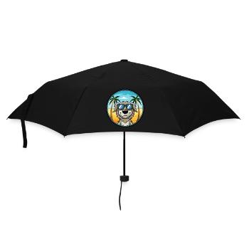 Stabyhoun Chien Race Dessin Animé Lunettes de Soleil Plage - Parapluie standard - noir - Devant