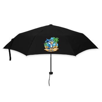 Lunettes de soleil Blue Jay Funny Cartoon Summer Beach - Parapluie standard - noir - Devant
