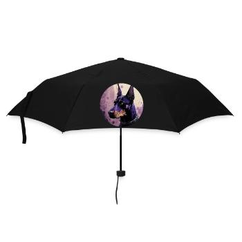 Cool Doberman - Parapluie standard - noir - Devant