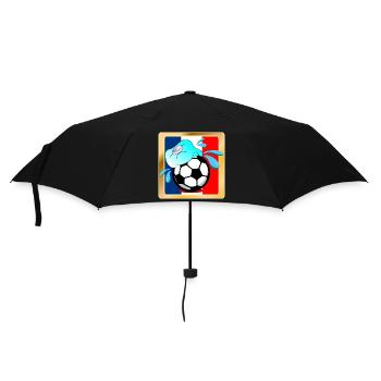 France Summer Football - Umbrella (small) - black - Front