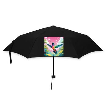 Hummingbird - Umbrella (small) - black - Front