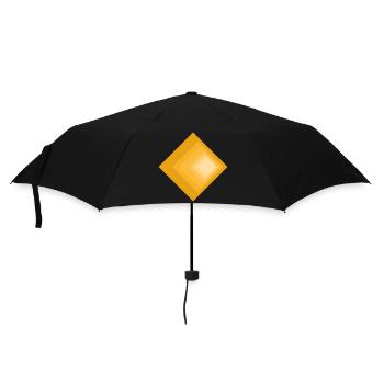 Gradient design - Umbrella (small) - black - Front