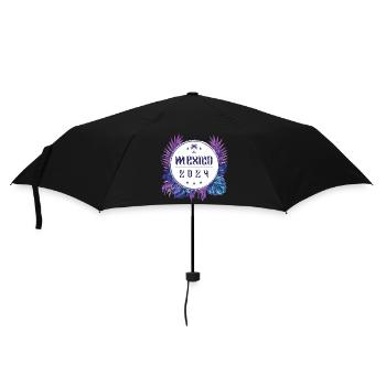 Mexico 2024 - Umbrella (small) - black - Front
