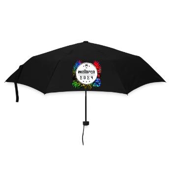Majorque 2024 Coloré - Parapluie standard - noir - Devant