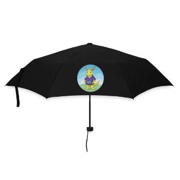 Aardvark Cute Kawaii Cartoon Clipart Animal Pet - Umbrella (small) - black - Front