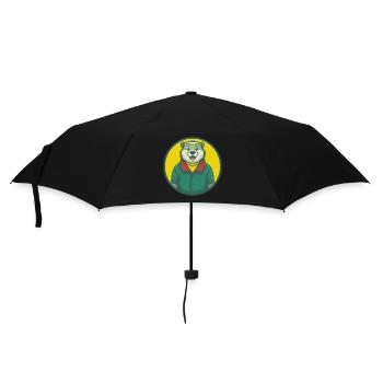 Marmot Cute Kawaii Cartoon Clipart Pet Animal - Umbrella (small) - black - Front