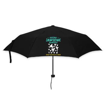 Dents de requin Collectionneur de fossiles Chasse Paléontologie - Parapluie standard - noir - Devant