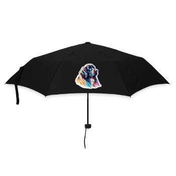Aquarelles de Terre-Neuve - Parapluie standard - noir - Devant