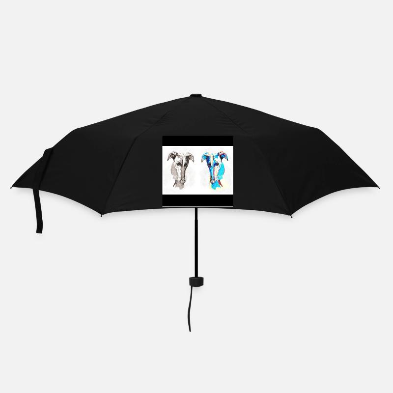 Double Dog Sketch Pop Art - Umbrella (small) - black