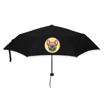 Grand Bleu de Gascogne Race Chien Dessin Animé Kawaii - Parapluie standard - noir - Devant