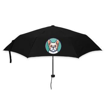 Grand Anglo Francais Blanc Et Orange Dog Breed Pet - Umbrella (small) - black - Front