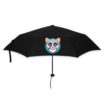 American Ringtail Cat Breed Cartoon Kawaii Animal - Umbrella (small) - black - Front
