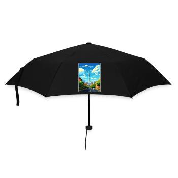 Johannesburg Afrique du Sud Affiche de voyage souvenir - Parapluie standard - noir - Devant