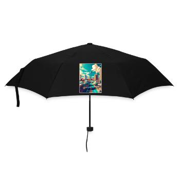 Johannesburg Afrique du Sud Affiche de voyage souvenir - Parapluie standard - noir - Devant
